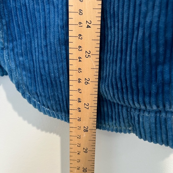Alex Mill Blue‎ Indigo Cotton Tie Dyed Boyish Corduroy Blazer Sz. XXL - Picture 12 of 12